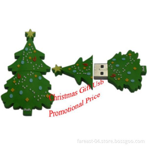 Promotional Christmas Tree USB Stick, USB Memory Disk